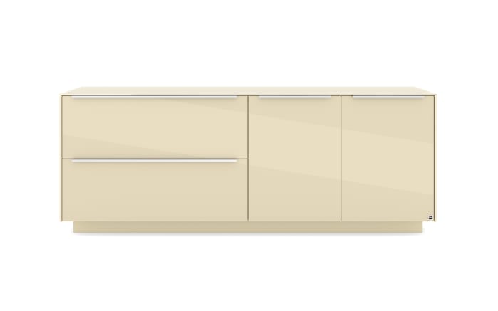 Lowboard Reno, kaschmir/Edelstahl-Nachbildung-02