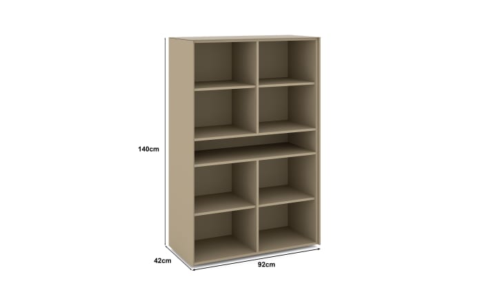 Highboard Reno, taupe/graphit-05