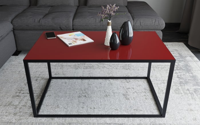 Couchtisch Reno, bordeauxrot, 100 cm-02