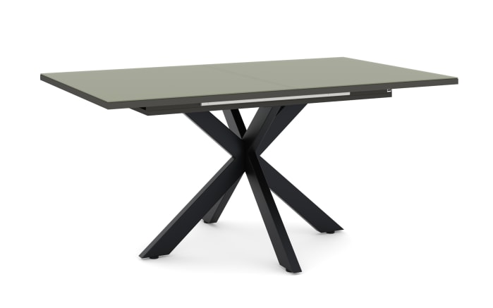 Esstisch Reno, olivgrün, inkl. Synchronauszug-01