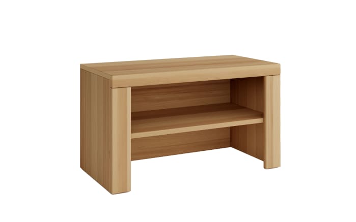 Garderobenbank Brest, teilmassive Buche-01
