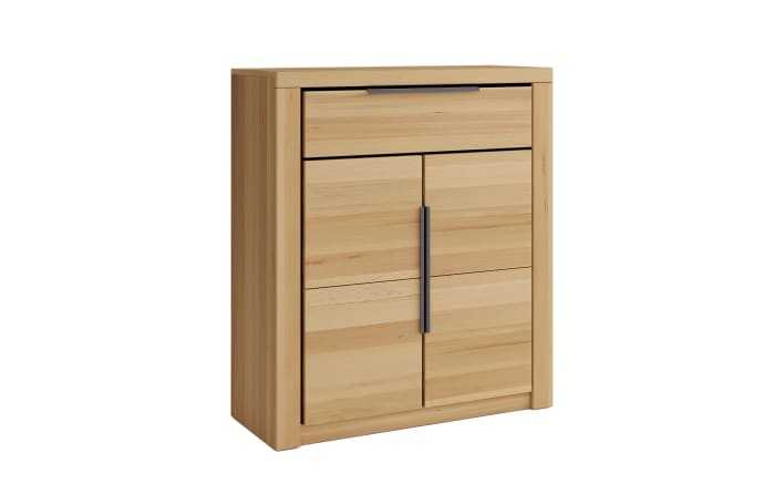 Garderobenbank Brest, teilmassive Buche-01