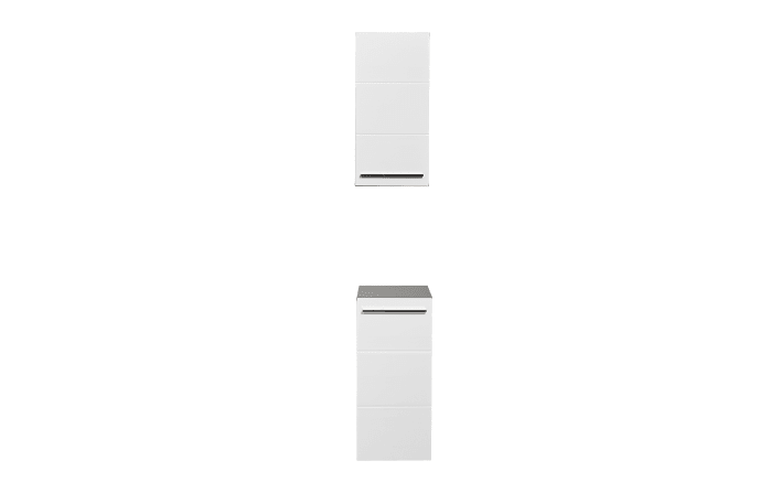 Hängeschrank Gloss, weiß/anthrazit-04