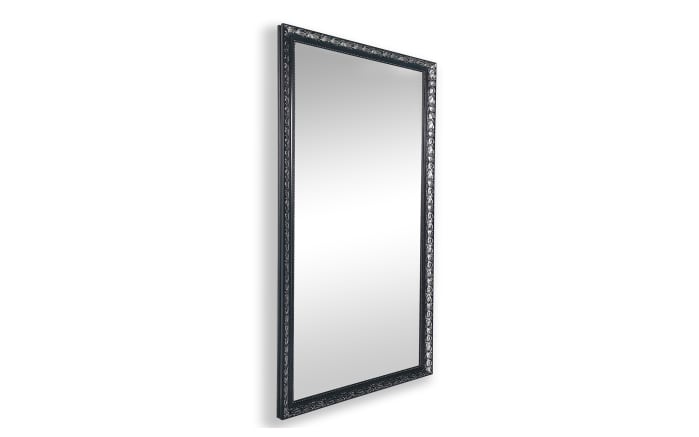 Rahmenspiegel Sonja, schwarz/silberfarbig, 55 x 70 cm-01