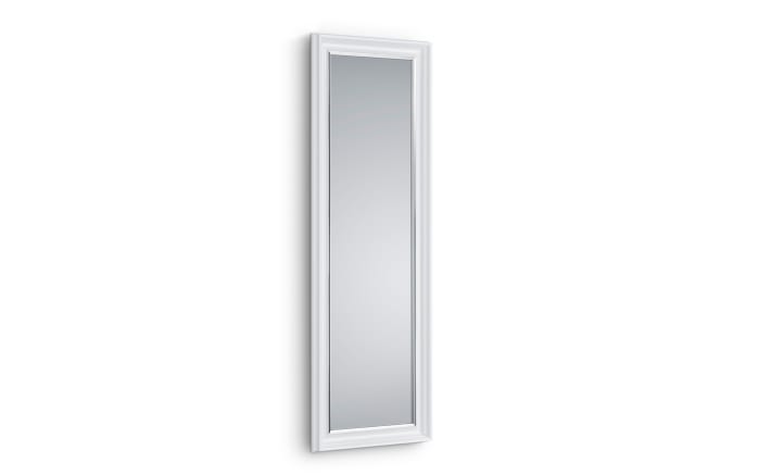 Rahmenspiegel Ina, weiß/chromfarbig, 50 x 150 cm-01
