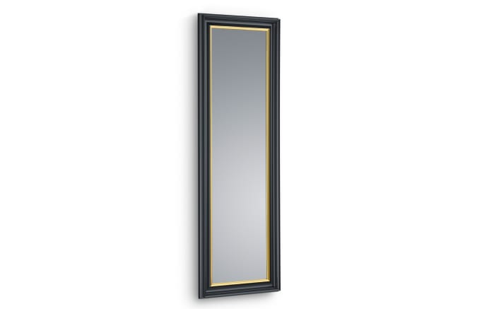 Rahmenspiegel Ina, schwarz/goldfarbig, 50 x 150 cm-01