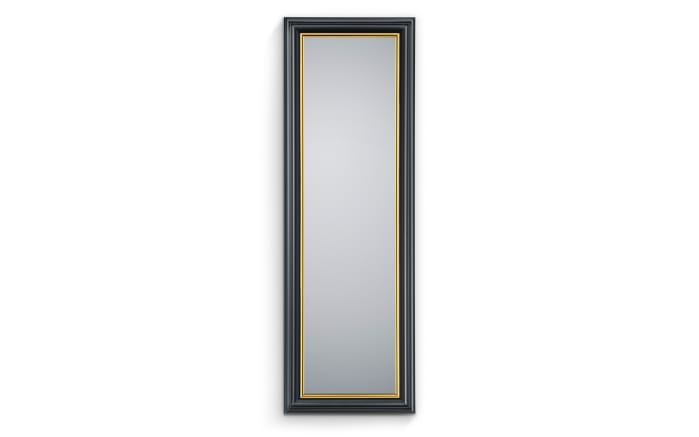 Rahmenspiegel Ina, schwarz/goldfarbig, 50 x 150 cm-02