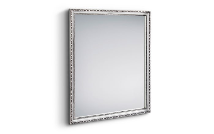 Rahmenspiegel Loreley, silberfarbig, 34 x 45 cm-01