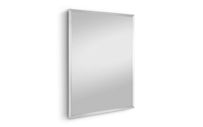 Facettenspiegel Rosi, silberfarbig, 50 x 70 cm-01