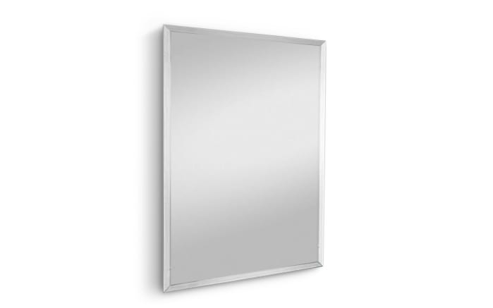 Facettenspiegel Rosi, silberfarbig, 60 x 80 cm-01