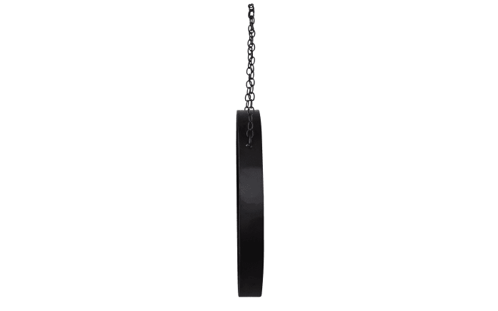 Metallspiegel Sabine, schwarz, 25,5 cm -04