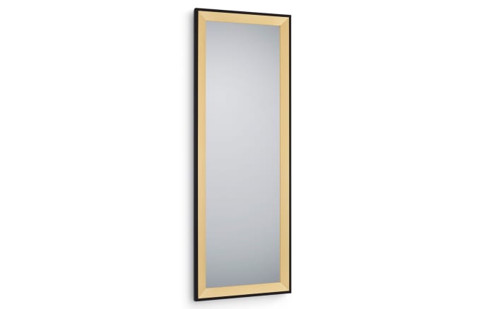 Rahmenspiegel Bianka in goldfarbig/schwarz, 50 x 150 cm-01