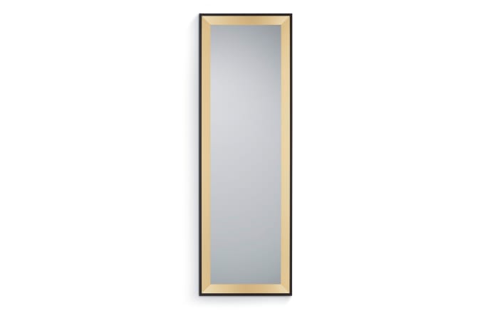 Rahmenspiegel Bianka in goldfarbig/schwarz, 50 x 150 cm-02