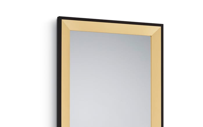Rahmenspiegel Bianka in goldfarbig/schwarz, 50 x 150 cm-03