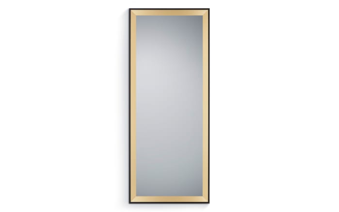 Rahmenspiegel Bianka in goldfarbig/schwarz, 70 x 170 cm-02