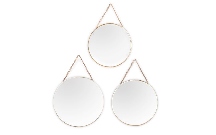Wandspiegel-Set Cora, goldfarbig-01