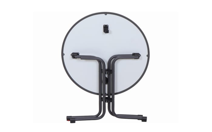 Klapptisch Paco in anthrazit, Durchmesser ca. 80 cm-03