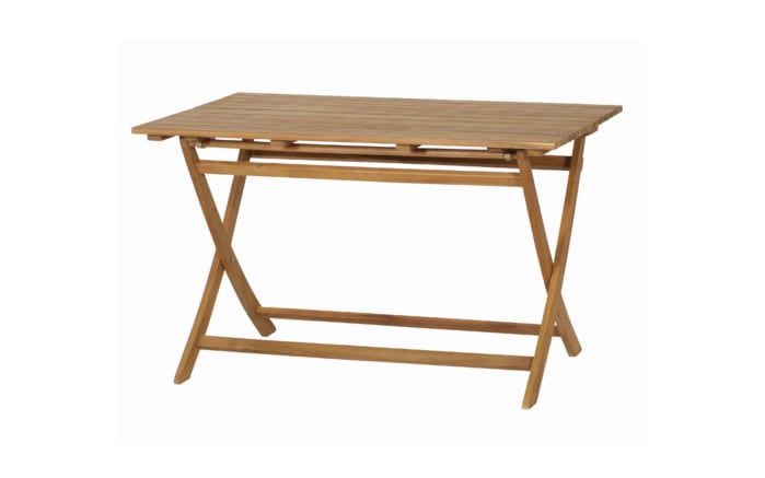 Klapptisch Siena Garden, Gestell und Flächen aus Akazienholz geölt in natur, Breite ca. 120 cm-01