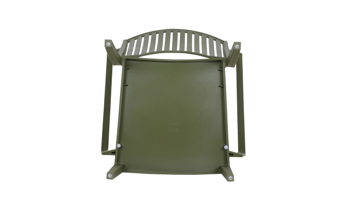 Stapelsessel Lane, mit Armlehnen, olive-08