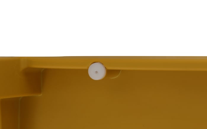 Stapelsessel Lane mit Armlehnen, gelb-08