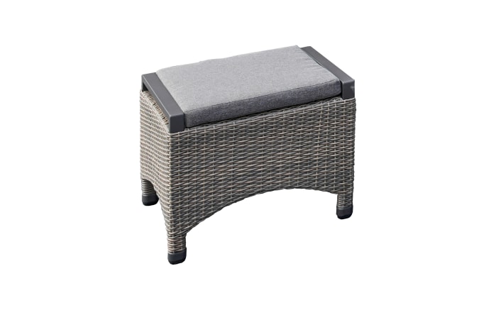 Gartenhocker Hades, braungrau meliert-01