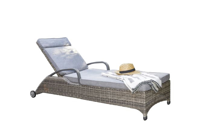 Garten-Sonnenliege Komido, braun/anthrazit-01