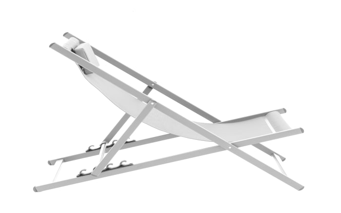 Strandstuhl Juno, weiß, inkl. Kissen-03