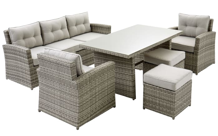 Garten-Lounge-Sofa-Set Barcley in grau-01