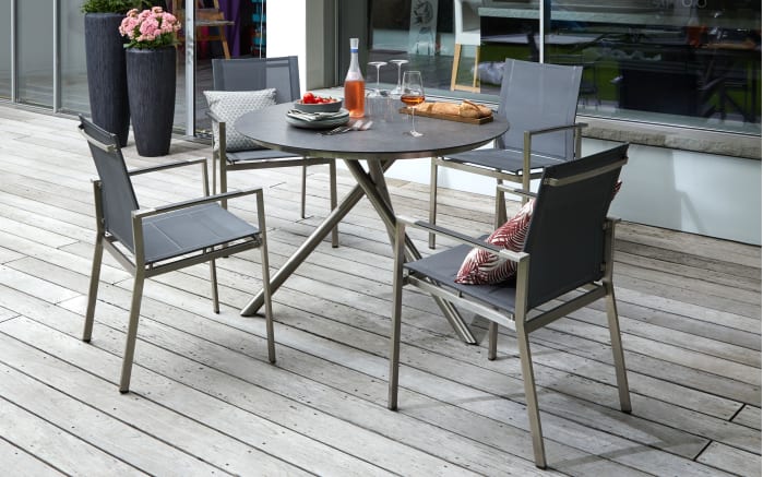 Gartenstuhl Amelie, grau/silber-02