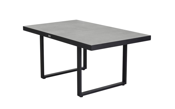 Diningtisch Sondrino, schwarz/betonfarbig-01