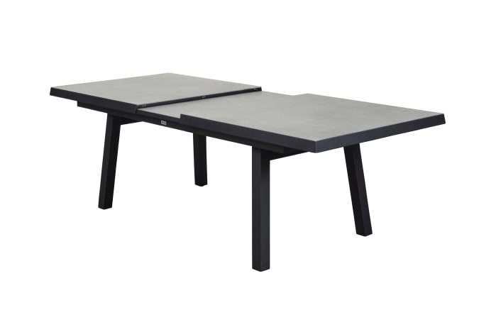 Ausziehtisch Sondrino, schwarz/betonfarbend-02