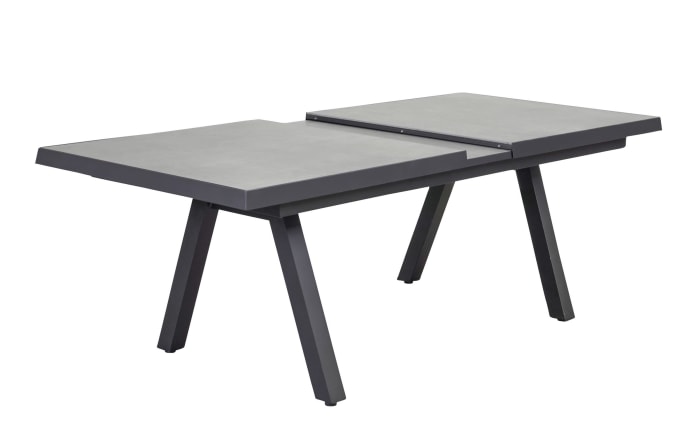 Ausziehtisch Sondrino, Keramik/Aluminium, anthrazit-03