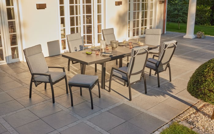 Ausziehtisch Sondrino, Keramik/Aluminium, anthrazit-04