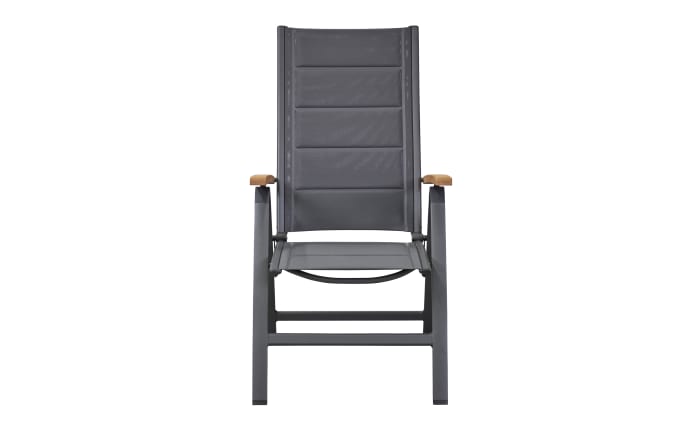 Klappsessel Unicamo, anthrazit/Teakholz-05