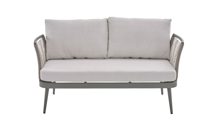Gartensofaset Rieti, hellgrau, 4-teilig -08