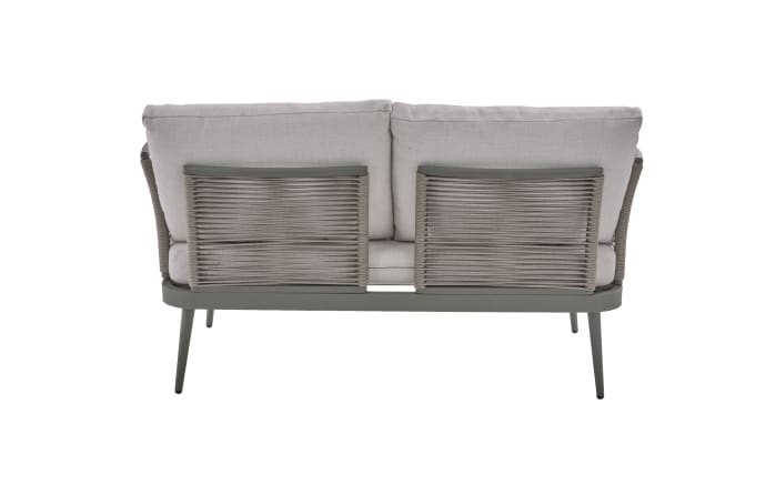 Gartensofaset Rieti, hellgrau, 4-teilig -09