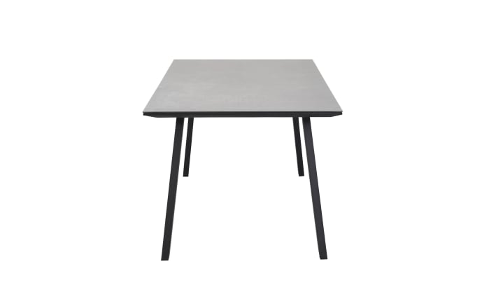 Garten-Esstisch Sunrest, Gestell anthrazit, Tischplatte grau-03