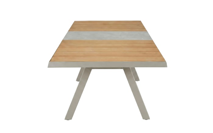 Ausziehtisch Kumasi, Teakholz/Taupe-02