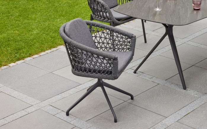 Drehstuhl Genua, anthrazit/hellgrau-01