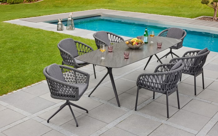 Drehstuhl Genua, anthrazit/hellgrau-02