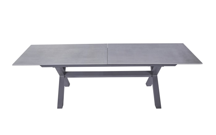 Ausziehtisch Vancouver, anthrazit/Beton-Nachbildung-03