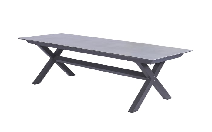 Ausziehtisch Vancouver, anthrazit/Beton-Nachbildung-01