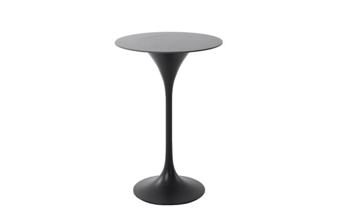 Bartisch Bari, grau/anthrazit, Durchmesser 70 cm