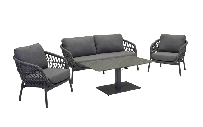 Gartenmöbelset Bari, anthrazit/dunkelgrau, 3-teilig-02