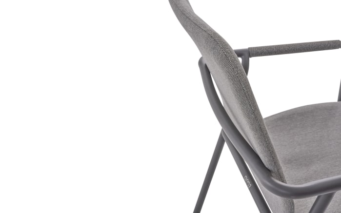 Stapelstuhl Repton, anthrazit/hellgrau-04