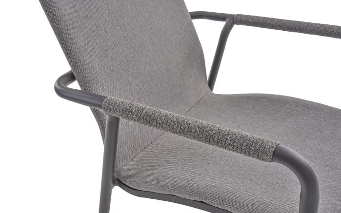 Stapelstuhl Repton, anthrazit/hellgrau-05