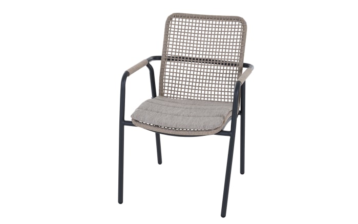 Stapelstuhl Repton, taupe/grau-01