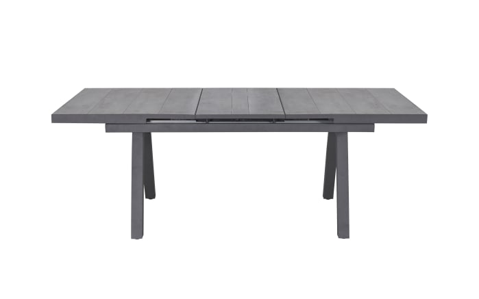 Ausziehtisch Keramo, anthrazit, inkl. Synchron-Auszug-03