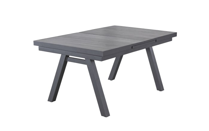 Ausziehtisch Keramo, anthrazit, inkl. Synchron-Auszug-01