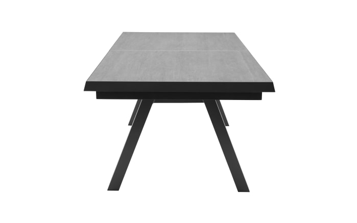 Ausziehtisch Vivera-Stone, anthrazit, inkl. Synchron-Auszug-03